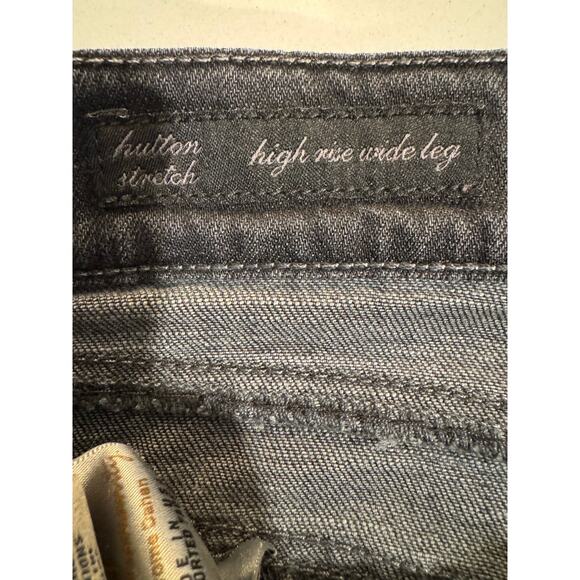 Citizens Of Humanity 2010s Hutton Stretch Dark Wash High Rise Wide Leg Jeans 28 - Picture 5 of 8